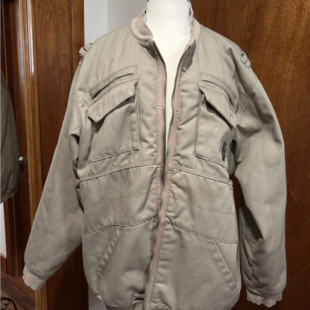 Oakley Men's Tan Military Jacket